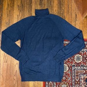 Zara Navy Turtleneck